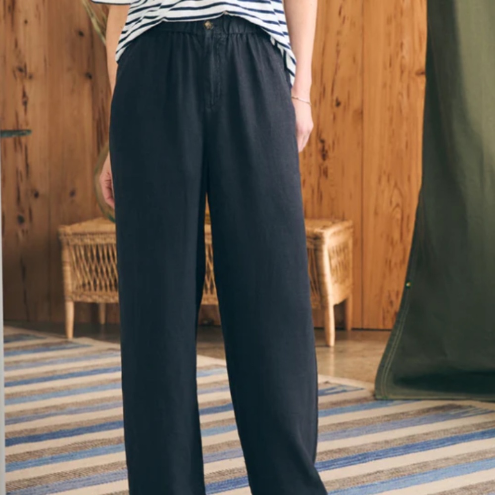 Faherty Monterey Linen Pants